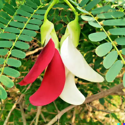 20 Vegetable Hummingbird Tree Seed Mix (Sesbania Grandiflora) Agati Flower • $6.95