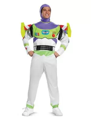 Adult Official Disney Pixar Buzz Lightyear Toy Story 4 Men's Costume • £16.39