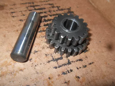 Vintage 1979 Fantic Motors Moped Minarelli V1 Pedal Idler Gear And Pin • $15