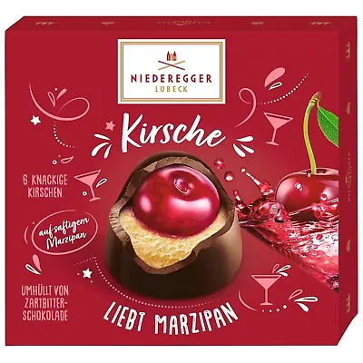 Niederegger CHERRY W/ Marzipan In DARK Chocolate 108g -FREE SHIPPING- • $19.45