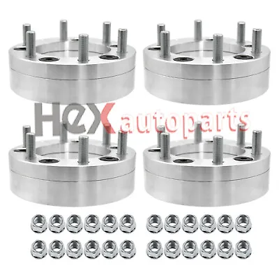 (4) 5x5.5 To 6x5.5 Wheel Adapters 2  5x139.7 Hub To 6x139.7 Wheel For Dodge Ford • $119.99