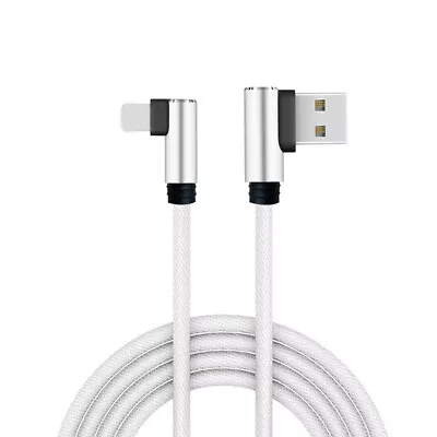 90 Degree 1m 2m Braided Type-C USB Charger Cable Cord For Samsung S20 S21 Nonoem • $4.99