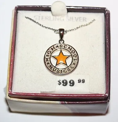 Girl's Sterling Silver High School Musical Pendant/Charm Necklace 16  Chain • $53.99