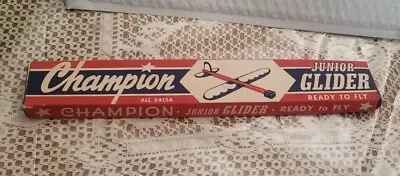 Champion Model Co. Junior Glider All Balsa Ready To Fly Vintage In Box Brooklyn • $12.95