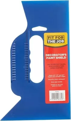 FFJ Decorators Paint Shield Cutting Edge For Angles And Corners Straight Edge • £4.37