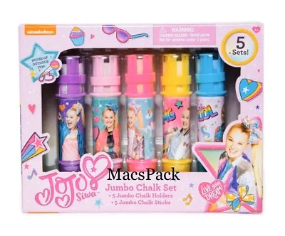 JOJO SIWA JUMBO Sidewalk CHALK Birthday Favor Gift Summer Fun • $11.82