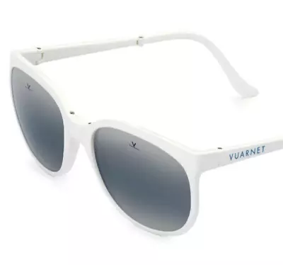 Vuarnet Sunglasses VL002F00050636 LEGEND 02 FOLDING White + Blue Polarlynx PLZD • $262.95