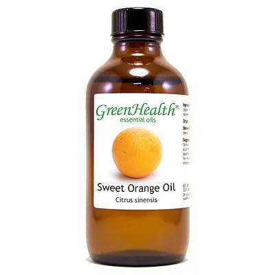 4 Fl Oz Orange Sweet Essential Oil (100% Pure & Natural) - GreenHealth • $12.99