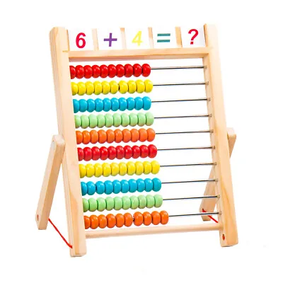 AKORD Kids Educational Toy Wooden Abacus • £14.99