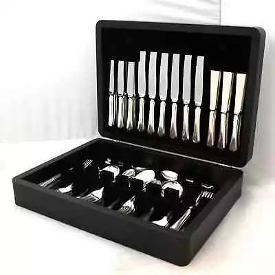 PEMBURY Pattern MAPPIN & WEBB Mappin Plate 56 Piece Canteen Of Cutlery Set • £175