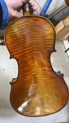 SurpassMusica 16  Handmade Viola Solid Spruce Flamed Grain Sweet Sound Strings • $499
