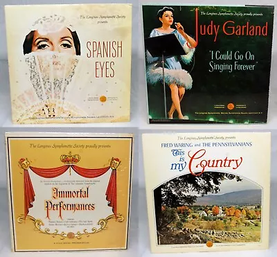 VINTAGE LPs Longines This Is My Country Spanish Eyes Judy Garland + More ED260 • $17.91
