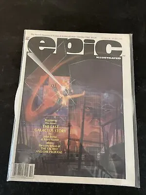 Epic Illustrated #26 Marvel Comics 1984 • $19.99