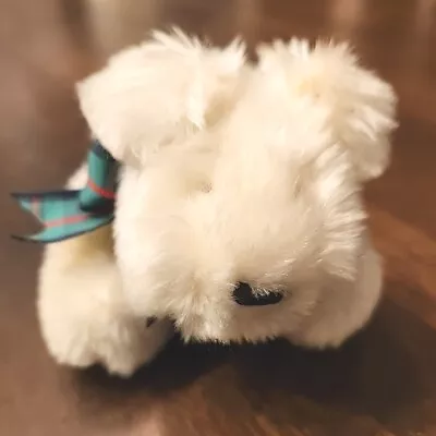 NABCO Muffy VanderBear Pet Dog Lulu Plush Puppy 1997 White Yorkie Westie Terrier • $14.99