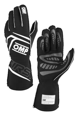 OMP First 2024 Gloves FIA 8856-2018 Racing Motorsport 7 Colours IB0-0776-A01 • $110