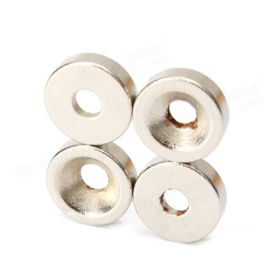 N52  10mm × 3mm 3mm Hole  Round Disc Magnets Rare Earth Neodymium  • $8.17