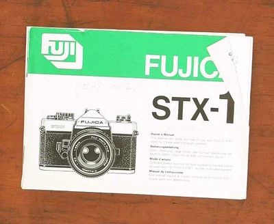 £14.30 • Buy Fuji Fujica Stx-1 Instruction Book/105390
