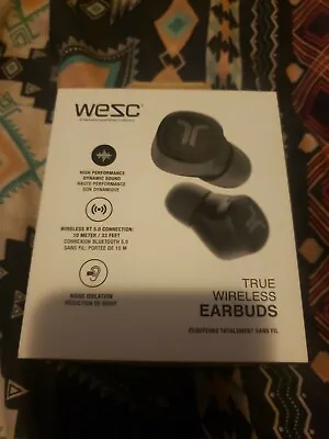 $66.64 • Buy WESC True Wireless Earbuds Black New