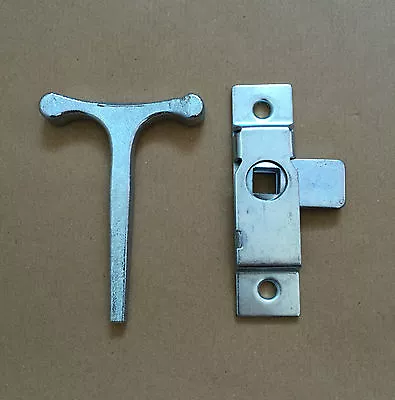 SMALL T Key & Universal Budget Lock Trucks Trailers Horseboxes Van Bus Coach • £5