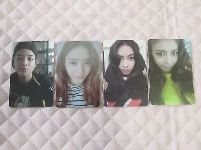 F(x) FX 4th Album 4 WALLS Photocard Full Set Amber Krystal Victoria Luna • $25.99