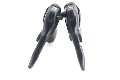 Shimano Compatible Road Bike Shifters Micronew Double 2x9s Shifter Brake Lever • $65.12