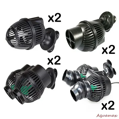 2x 800/1300/1600/3200 GPH Circulation Aquarium Wave Maker Pump Powerhead Marine • $17.99