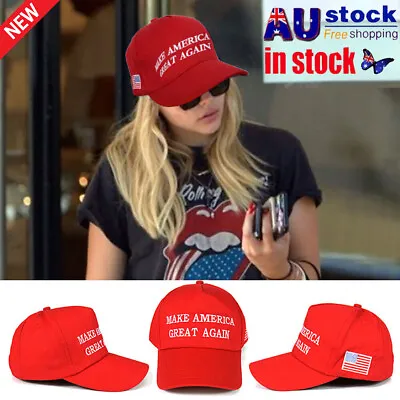 $11.59 • Buy MAKE AMERICA GREAT AGAIN Republican Embroidered Cap Hat Election US Donald Trump