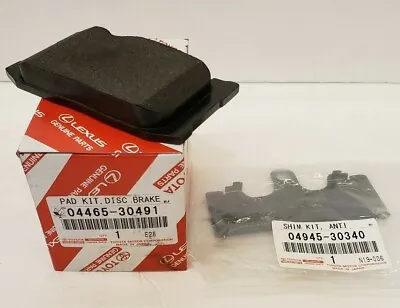 Lexus Oem Factory F-sport Front Brake Pads And Shim Kit 2015-2019 Rc350 2wd • $77.50