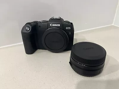 Canon EOS RP 26.2MP 4K Digital SLR Mirrorless Camera + Adaptor EF-EOS R • $1495