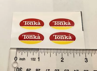 Tonka Logo Sticker 1974 To 1975 Vintage Oval Vinyl Decals Regular Tonka  • $4.99