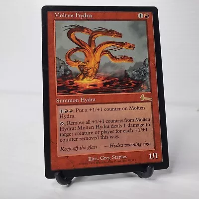 Molten Hydra Urza's Legacy MTG Red Rare MAGIC THE GATHERING 85/143 Creature CARD • $1.75