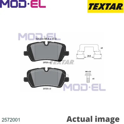 Brake Pad Set Disc Brake For Land Rover Range/iv/suv/sport Discovery/van 3.0l • £76.51