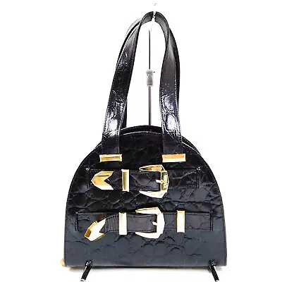 VERSACE Hand Bag  Black Leather 3114772 • $31