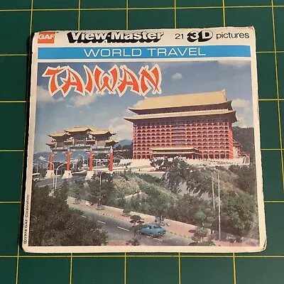 GAF View Master Taiwan World Travel Rare J 33 3 Reel Set 1D • $50