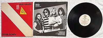 VAN HALEN Diver Down LP Vinyl Record W/SHRINK & HYPE 1982 Warner Bros. BSK 3677 • $14.99