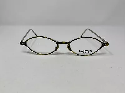 LANVIN Eyeglasses Frames 1274 011 47-20-140 Tortoise Full Rim P566 • $47.50