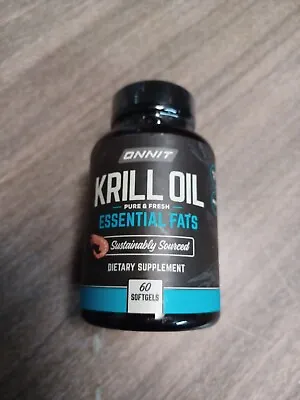 $14 • Buy ONNIT Antarctic Krill Oil EPA & DHA, 60 Softgels