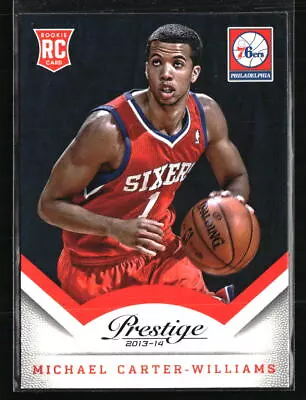 Michael Carter-Williams 2013-14 Panini Prestige #171 RC Basketball Card • $1.99