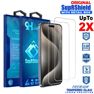 $6.95 • Buy For Apple IPhone 15 Plus /15Pro /15 Pro Max Tempered Glass Screen Protector