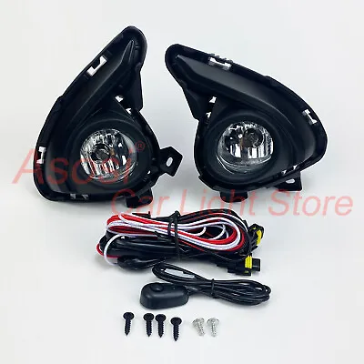 Bumper Fog Lights For Mazda 2 Demio 5Door Hatchback 2015-2016 Replace Or Upgrade • $89