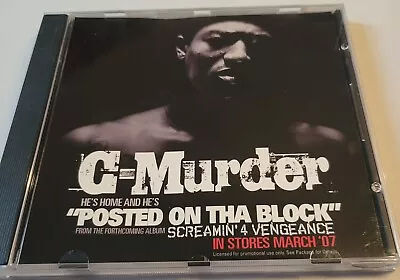 C-MURDER -  Posted On Tha Block  4-TRK ***  Rare*** • $10