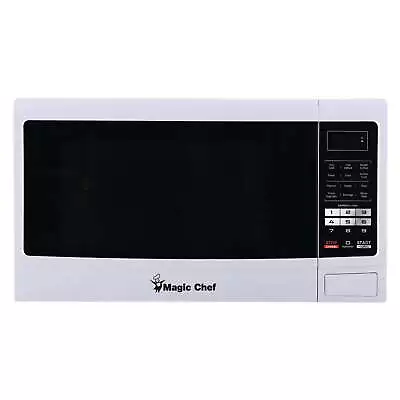 Magic Chef MCM1611W New 1100 W 1.6 Cu. Ft. Digital Countertop Microwave In White • $136.09