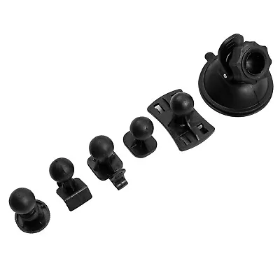 For Dashboard Suction Cup Mount For Car DVR GPS Camcorder With 5 Adapters • £7.24