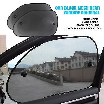 Car Side Window Sun Shade Cover Visor Mesh Shield UV Block Screen  • $8.27
