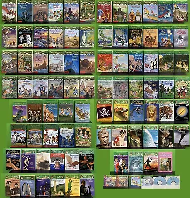 HUGE Magic Tree House 86 Book Set 1-53  +26 Fact Trackers +Specials +Audio Books • $225