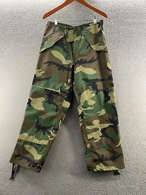 USGI Military Gore Tex Pants Mens Small Short Cold Weather Camouflage Trousers • $36.95