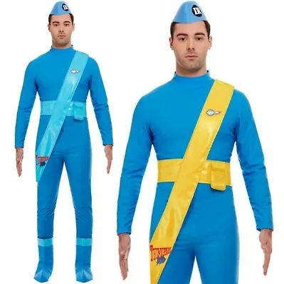 £61.99 • Buy Mens 80s 1980s 60s Official Licensed Thunderbirds Fancy Dress Costume By Smiffys