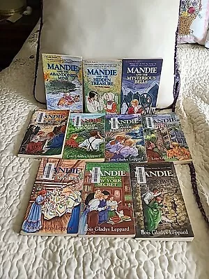 MANDIE BOOKS BY LOIS GLADYS LEOPARD Lot Of 10 • $25