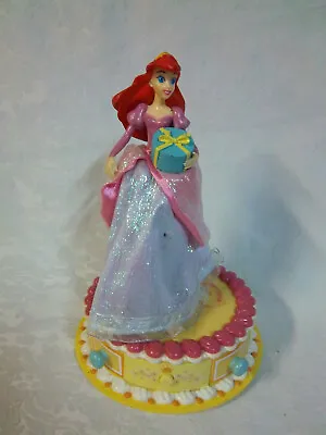 Disney Little Mermaid Ariel Animated Princess Gemmy Trinket Music Box 7” • $25.99