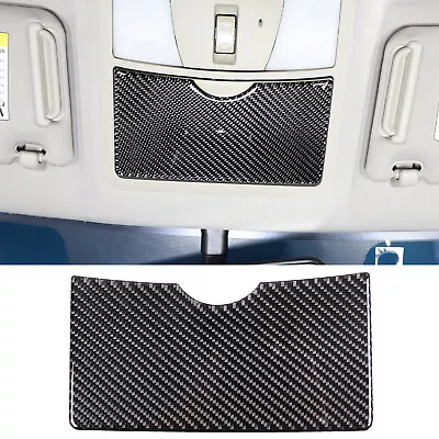 Carbon Fiber Overhead Storage Panel Trim Sticker Fits INFINITI G25 G35 G37 07-13 • $18.99